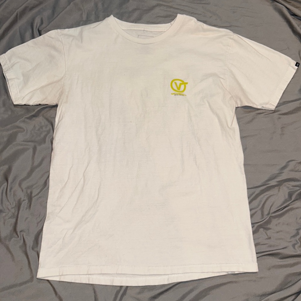 Vans checker board t-shirt.